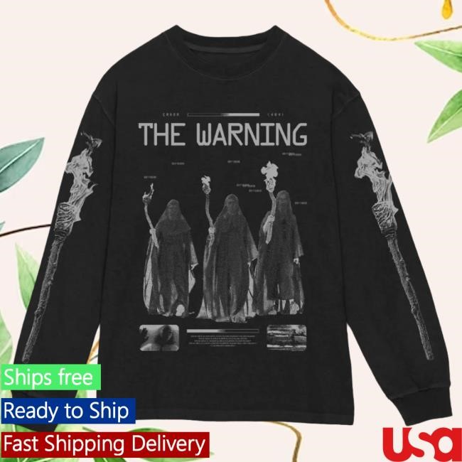 Official The Warning Merch Store ERROR (404) Deluxe Long Sleeve T-Shirt The Warning Band