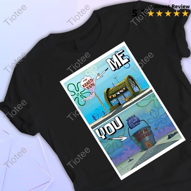 Krusty Krab Chum Bucket Shirts