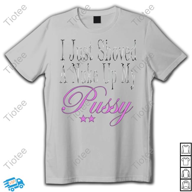 Nuke Radio Shop I Just Shoved A Nuke Up My Pussy Long Sleeve Tee Dj Smokey 666