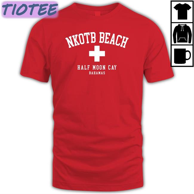 Nkotb Beach Half Moon Cay Bahamas Hooded Sweatshirt