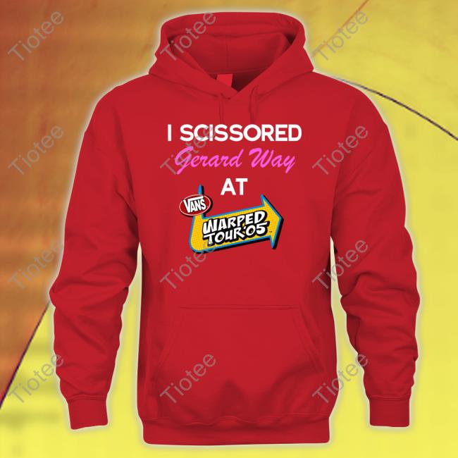 I Scissored Gerard Way At Vans Warped Tour 05 Unisex T Shirt Erin 5 Days To Badflower