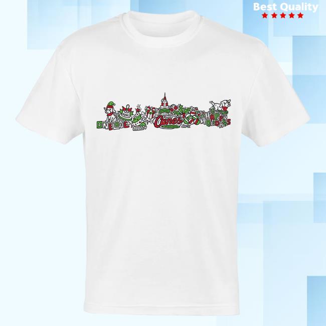 Official Raising Cane’S Holiday Tee