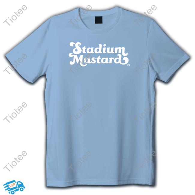 Stadium Mustard Logo Tee Shirt