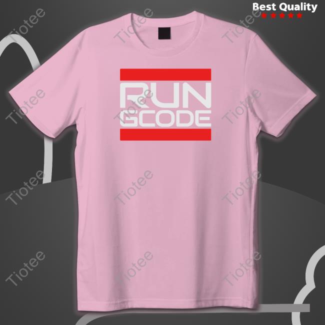 Run Gcode Tee Ctrl Pew Merch