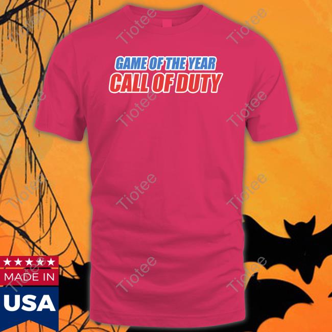 Official Game Of The Year Call Of Duty Hoodie