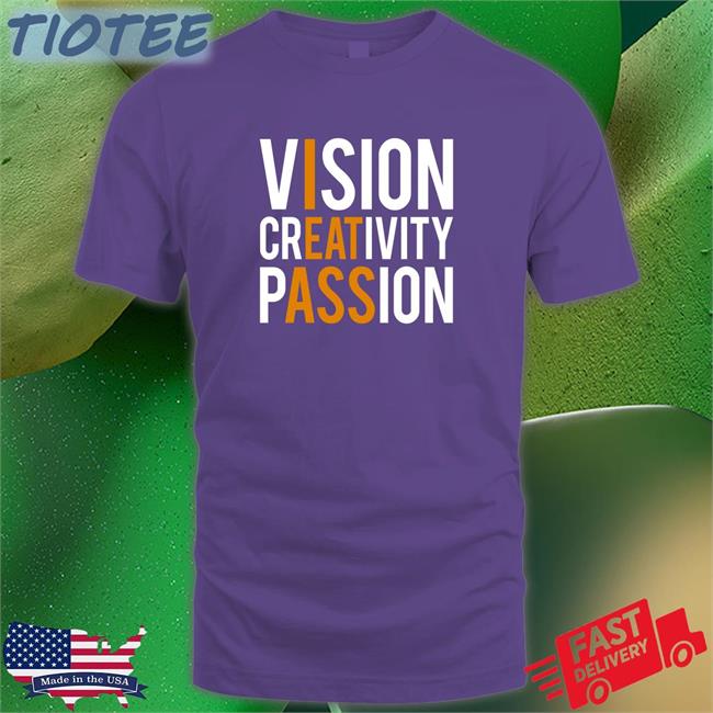 Vision Creativity Passion Tee