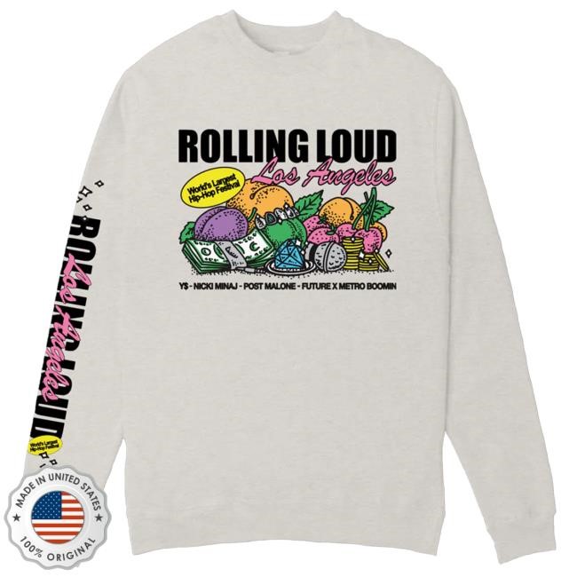 RL LA 24 Edible Artistry Sweatshirt Rolling Loud Shop