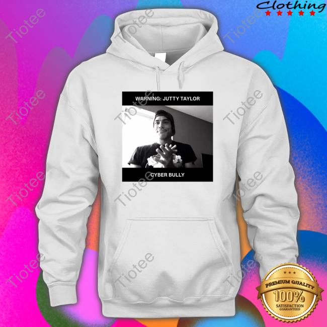 Warning Jutty Taylor Cyber Bully Tee