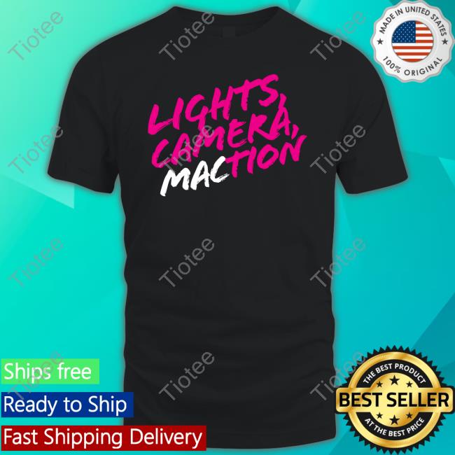 Barstool Sports Store Lights Camera Maction Shirt