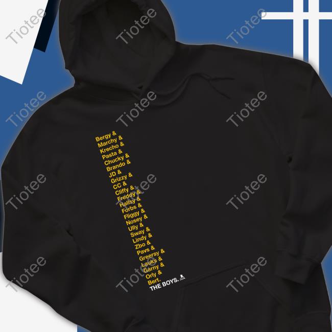 Bruins 2023 The Boys Roster Tee