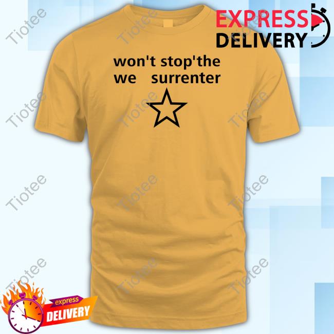 Official Won't Stop The Surrender Long Sleeve Tee