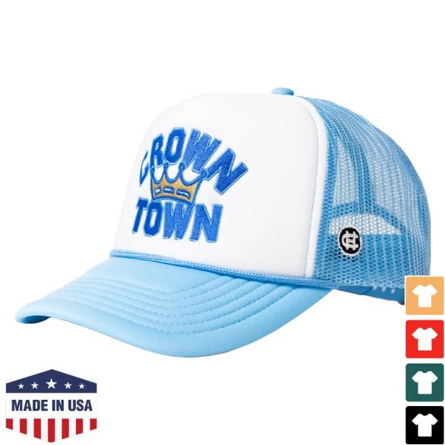 Official Charlie Hustle Merch Store Crown Town Trucker Hat
