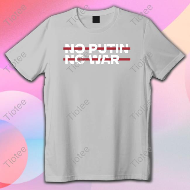 No Putin No War Shirt