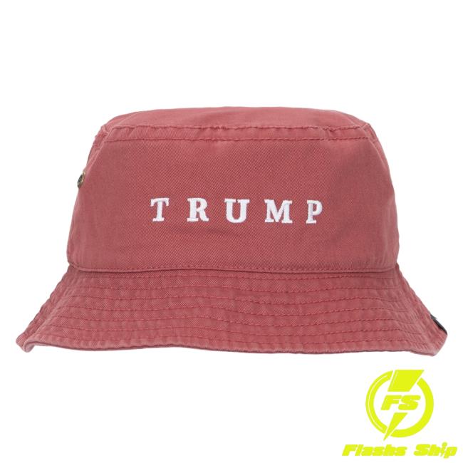 Official Donald Trump Merch Store Donald Trump Bucket Hat – Red Donald Trump Apparel Clothing Shop DonaldTrump