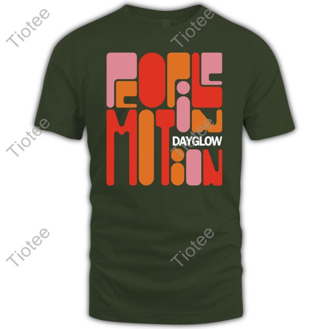 Pop Art Motion Shirt Dayglow Band Merch