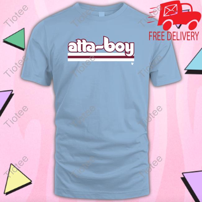Atta-Boy Philly Long Sleeve Tee Light Blue