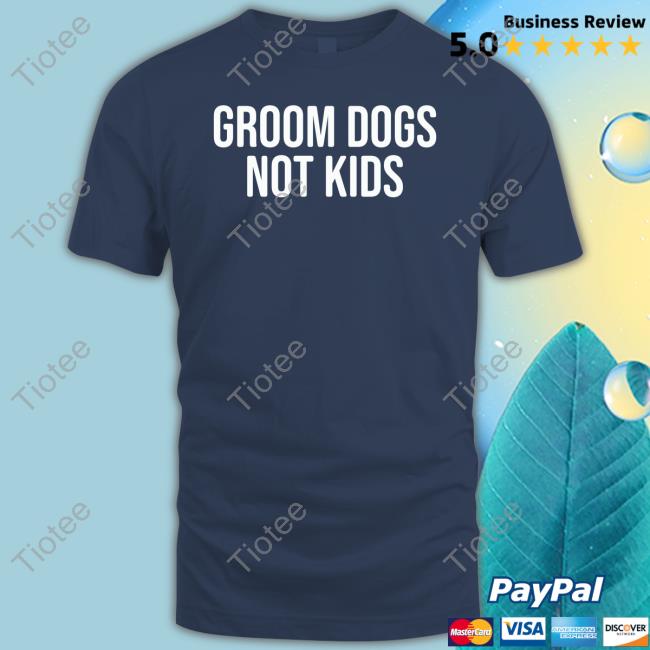 Gay Man Groom Dogs Not Kids Long Sleeve Tee Shirt