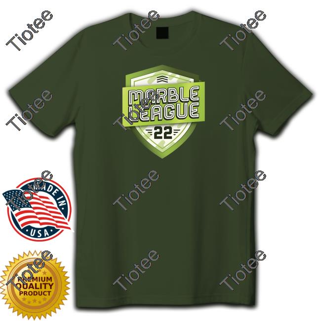Jelle's Marble Runs Merch Marble League Badge 22 Tee Shirt Jellesmarbles