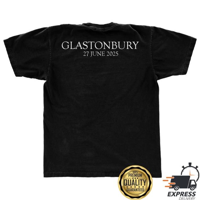 Official The 1975 Merch Store The 1975 Logo Glastonbury Tee