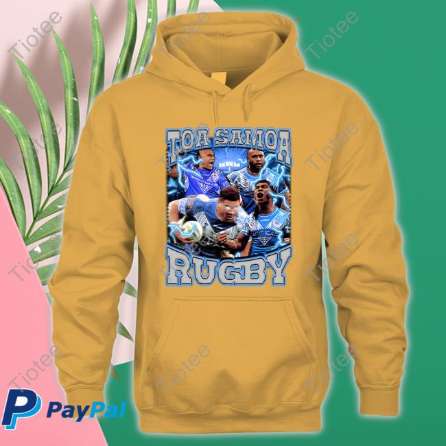 Fanessah Merch Toa Samoa Rugby Tee Shirt