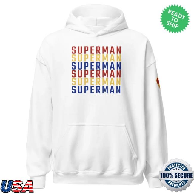 Dc Superman Pullover Hoodie