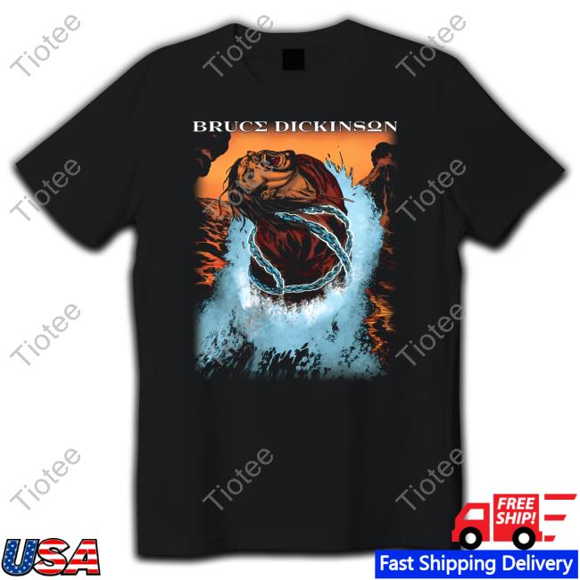 Official Bruce Dickinson Store Merch The Mandrake Project 2024 Tour Necropolis Shirt New