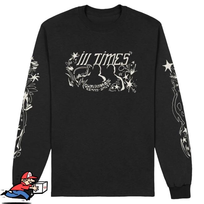Official King Gizzard Merch Store Shop King Gizzard and The Lizard Wizard Ill Times Black Long Sleeve Tee