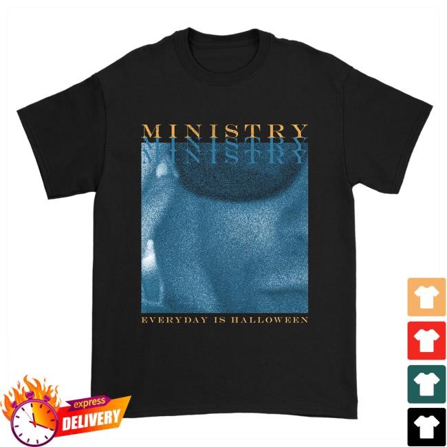 Everyday Is Halloween Cover Shirt 2024 (Black) Official Ministry Merch