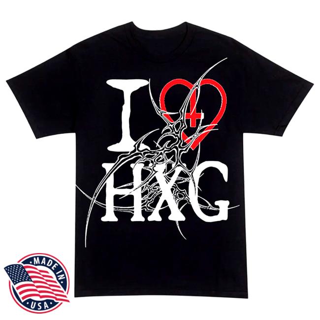 Hxg - I Love Hxg Sweatshirt Homixide Gang Merch Shop