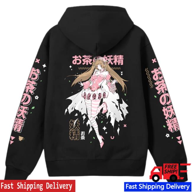 Official Uwumarket Cuppachae Tea Fairy Pullover Sweatshirt Uwu Market