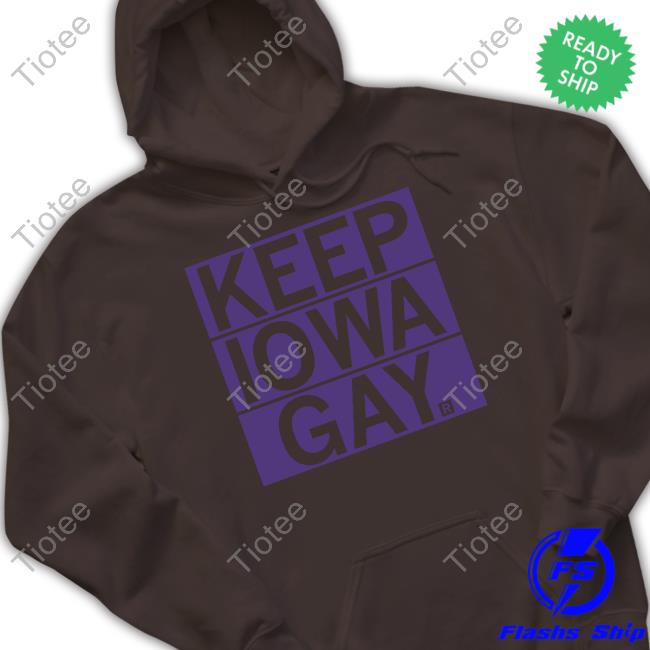 Keep Iowa Gay Tee Raygun Merch