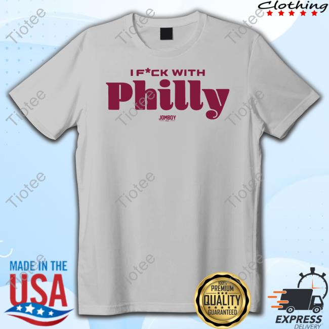 Official I Fuck With Philly Hooded Sweatshirt
