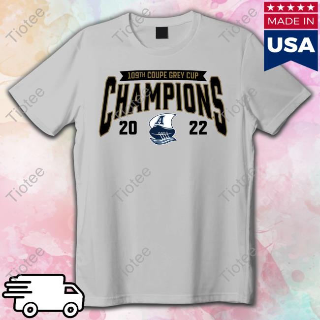 Realsports Shop109th Coupe Grey Cup Champions Long Sleeve Tee