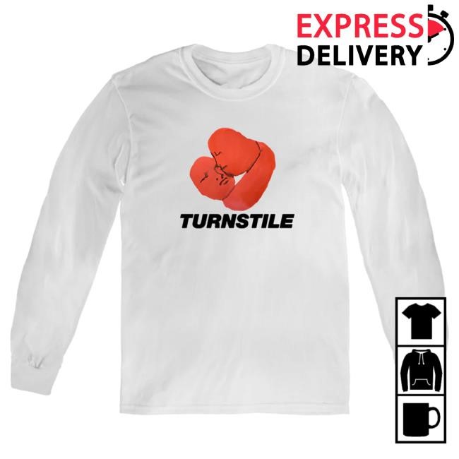 Official Turnstile Merch Store Turnstile "Embrace" White Long Sleeve Shirt