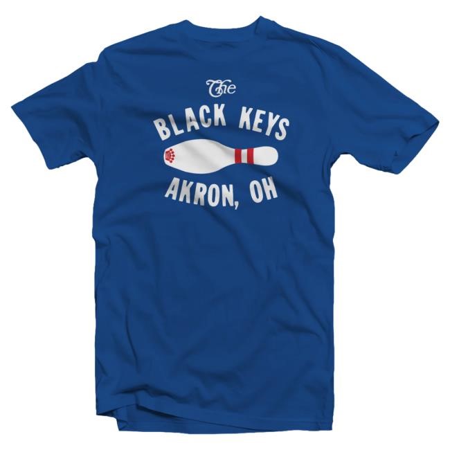 Official Black Keys Merch Store The Black Keys Royal Pin T Shirt