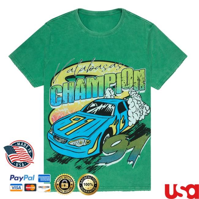 Official Valabasas Shop Merch "Lanes" Forest Green New Shirt