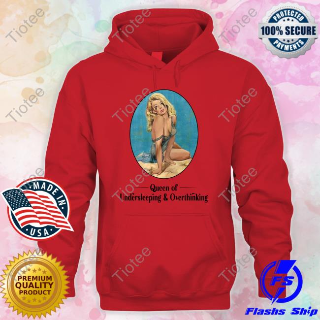 Vintagefantasymag Merch Queen Of Undersleeping And Overthinking T Shirt