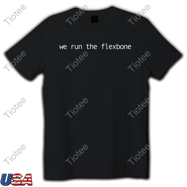 Official We Run The Flexbone Tee