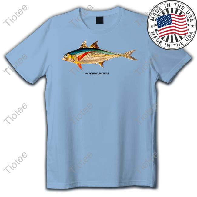 Fisherman Watching Movies Shirt