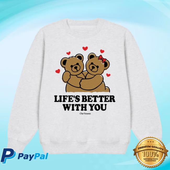 Ourseasns Merch Drinking Coffee Teddy Hooded