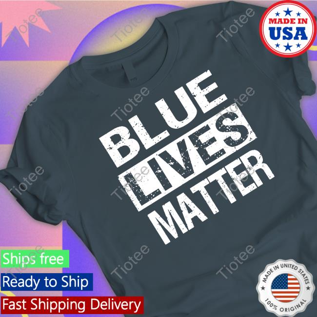 Zeek Arkham Blue Lives Matter Shirt Back The Blue