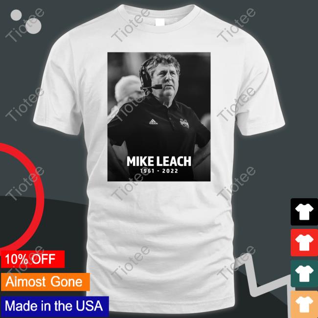Mike Leach 1961-2022 Tee Shirt