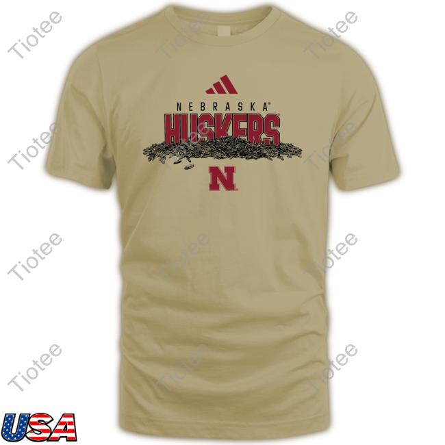Nebraska Huskers Baseball Sunflower Seeds New Shirt