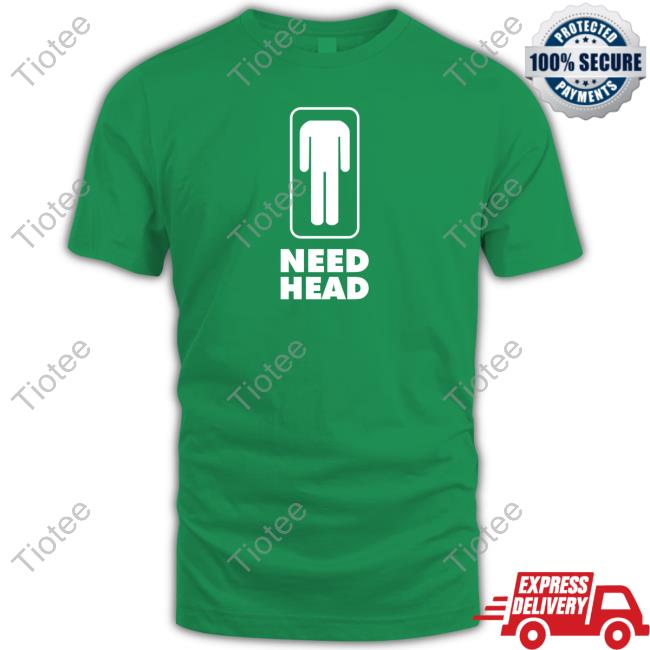 Need Head Black Tee