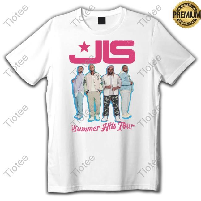 Official Jls Summer Hits Tour Shirts