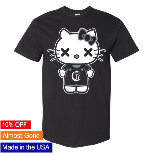 Official Chapter 17 Records Merch Store Shop Chapter17 C17 - Goodbye Kitty - Shirt Chapter17Records
