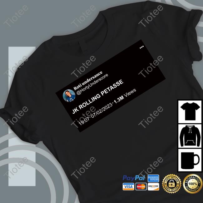 LHenode Roti Undersauce Hortyunderscore Jk Rolling Petasse Tee Shirt