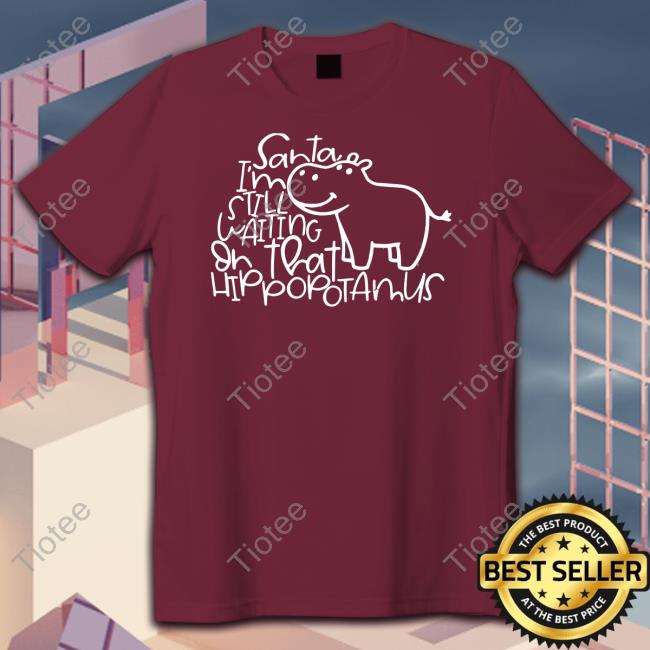 Santa I'm Still Waiting Or That Hippopotamus Shirt