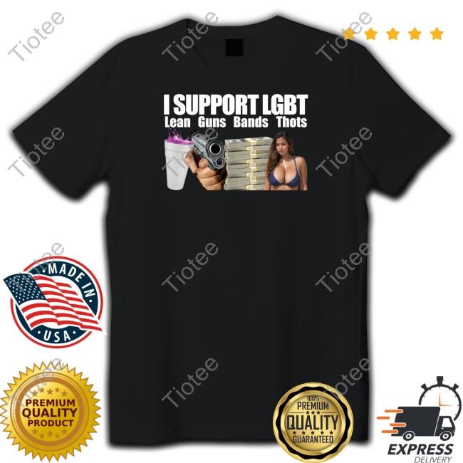 Shopillegalshirts Merch I Support Lgbt Lean Guns Bands Thots Hoodie