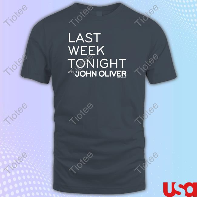 Last Week Tonight with John Oliver Logo Long Sleeve Tee